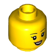Lego hlava, žlutá (6270320)